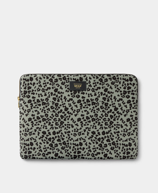 Housse pour ordinateur 15-16 Steel Roar à imprimé animal gris et noir - Wouf