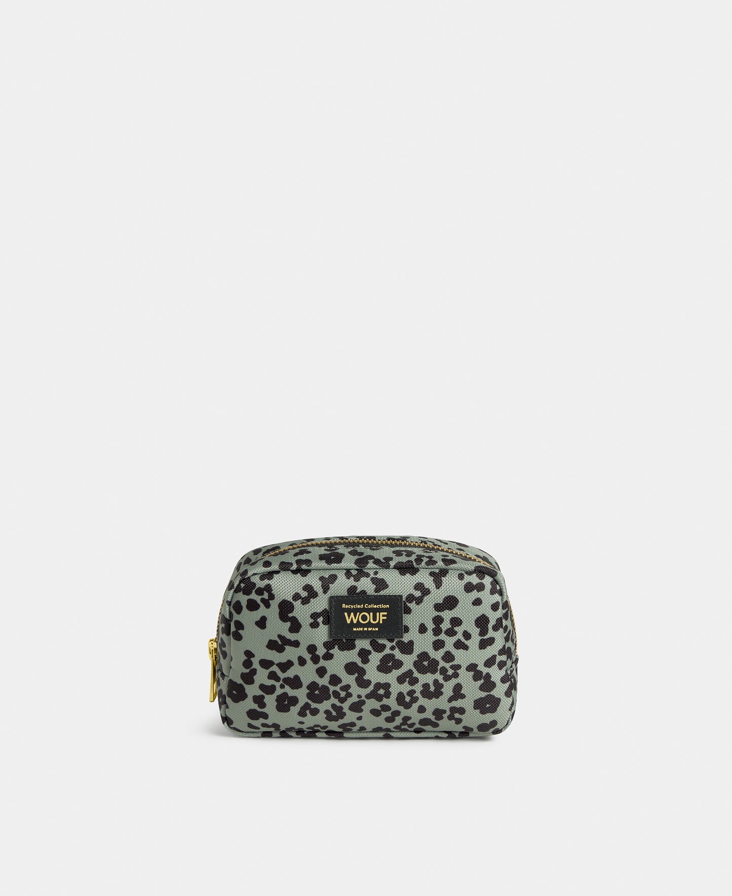 Steel Roar makeup bag with grey and black animal print - Wouf