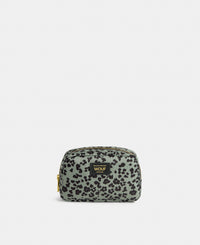 Steel Roar makeup bag with grey and black animal print - Wouf