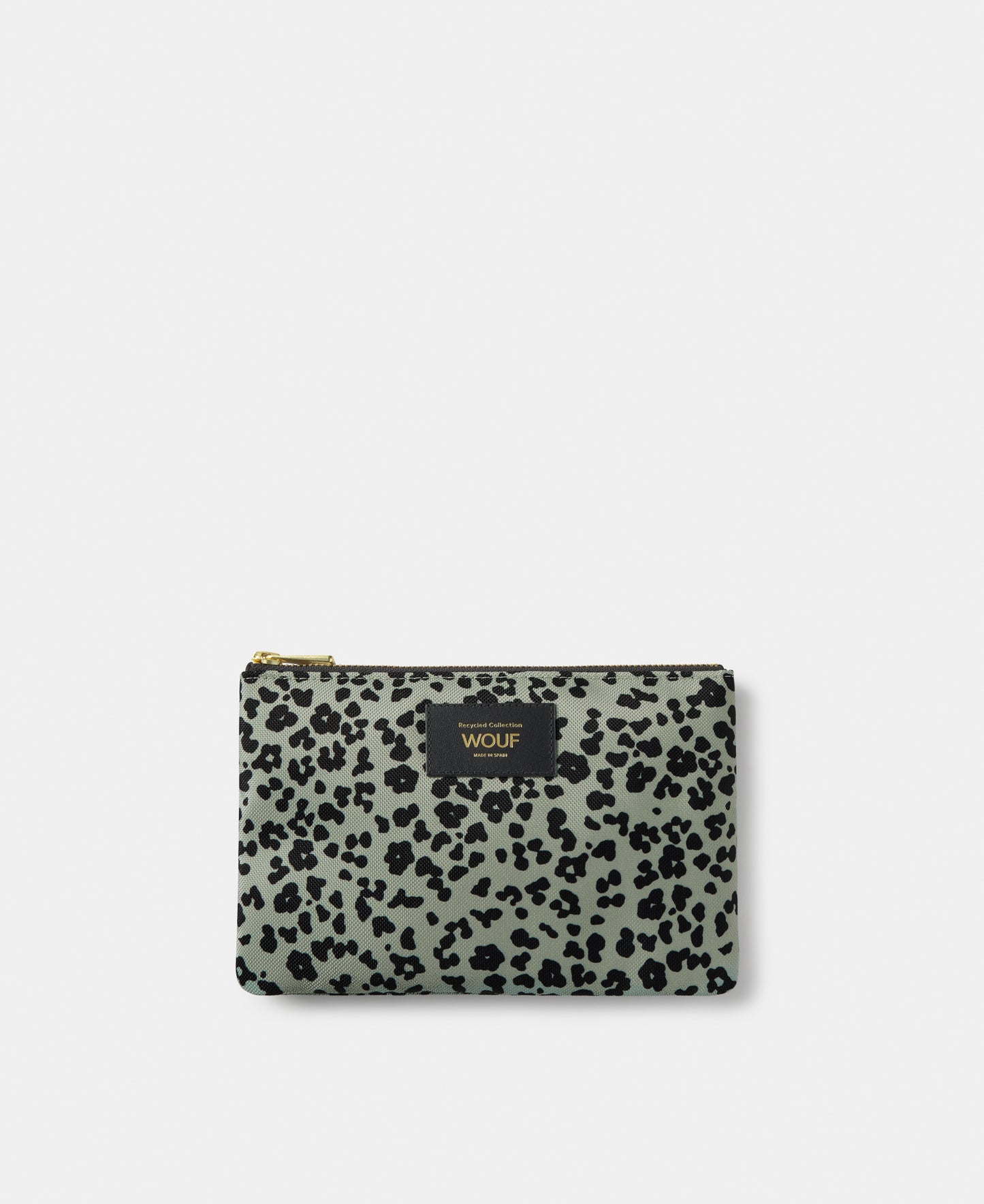 Steel Roar pouch with grey and black animal print - Wouf