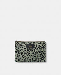Steel Roar pouch with grey and black animal print - Wouf