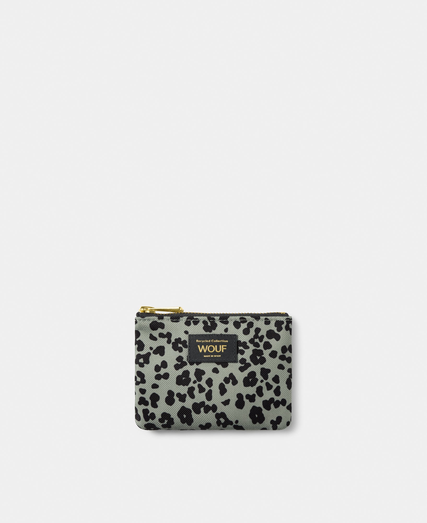 Steel Roar small pouch with grey and black animal print - Wouf