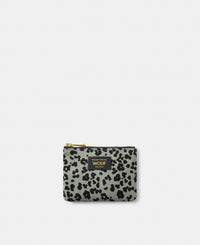 Steel Roar small pouch with grey and black animal print - Wouf