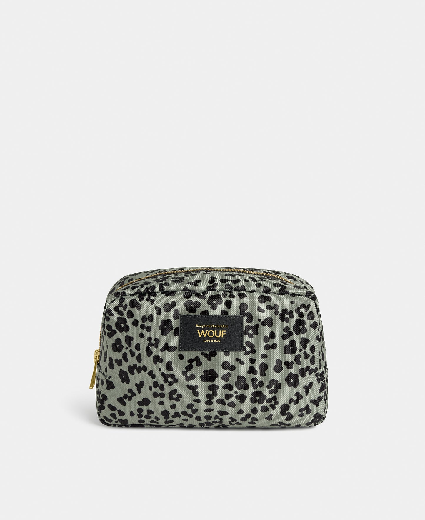 Steel Roar toiletry bag with grey and black animal print - Wouf