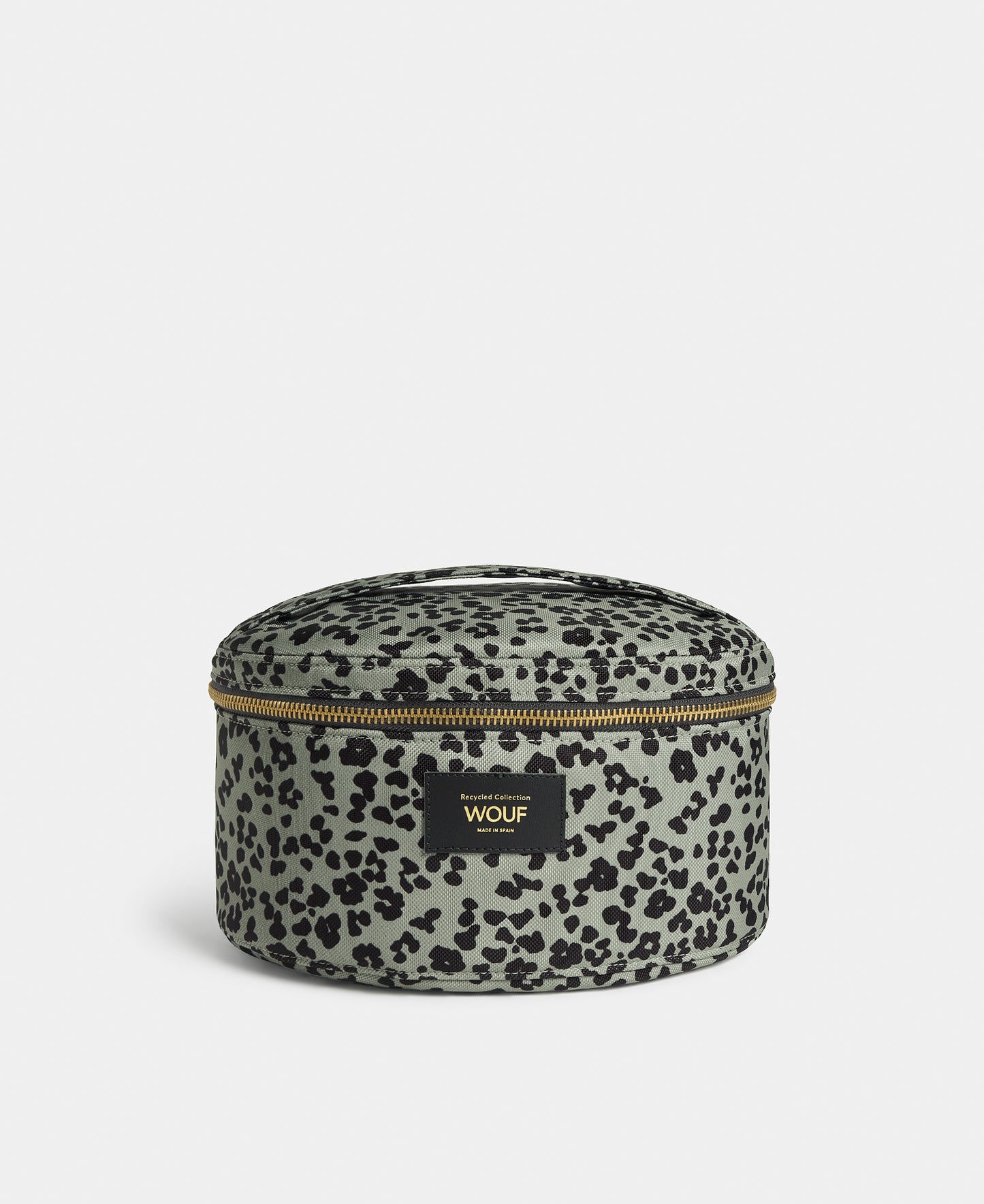 Steel Roar vanity bag with grey and black animal print - Wouf
