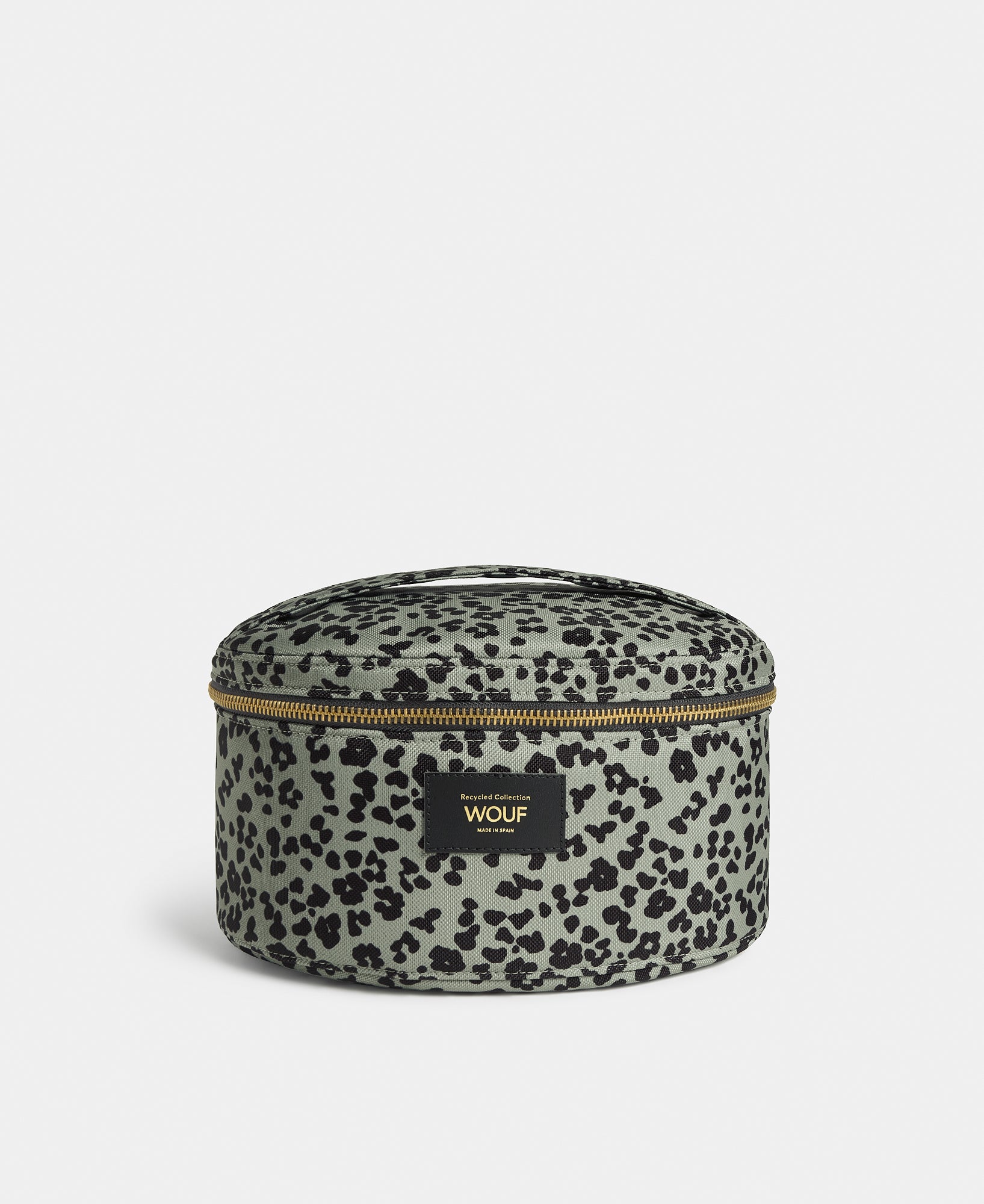 Steel Roar vanity bag with grey and black animal print - Wouf