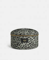 Steel Roar vanity bag with grey and black animal print - Wouf