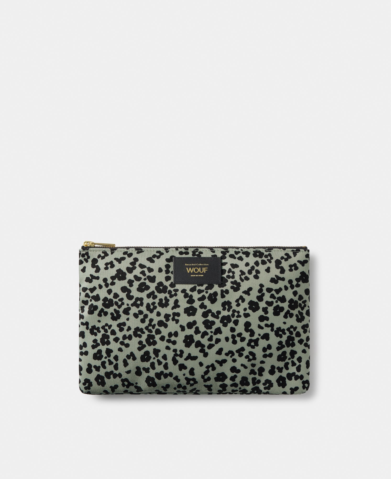 Steel Roar XL pouch with grey and black animal print - Wouf