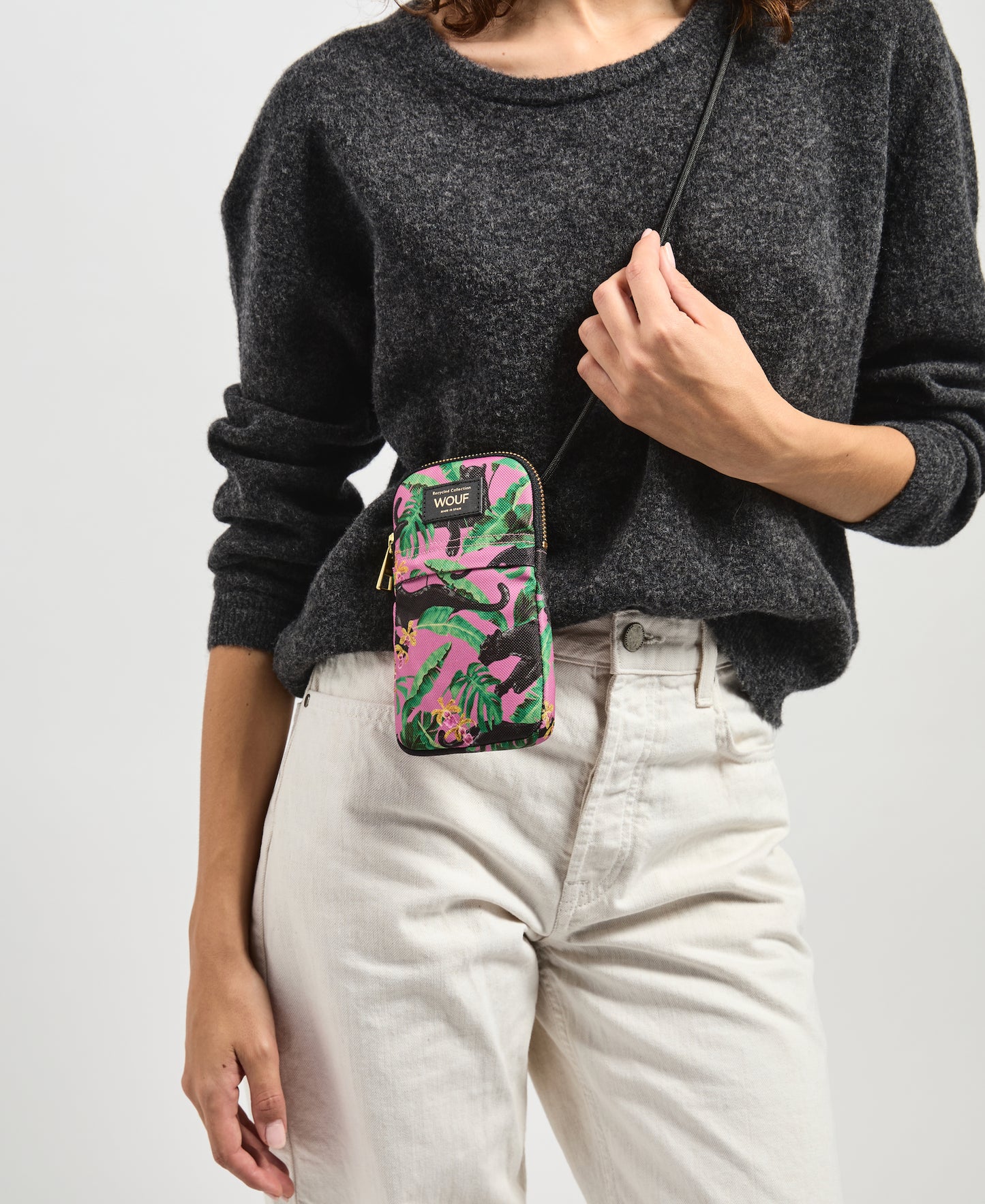 Rose Yucata Crossbody Phone Bag