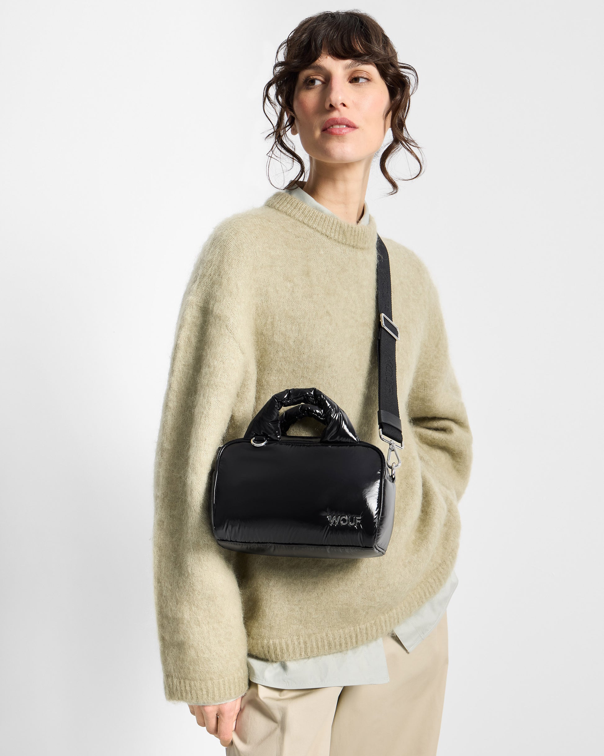 Mannequin avec bowling Bag coloris noir avec finition brillante - Wouf