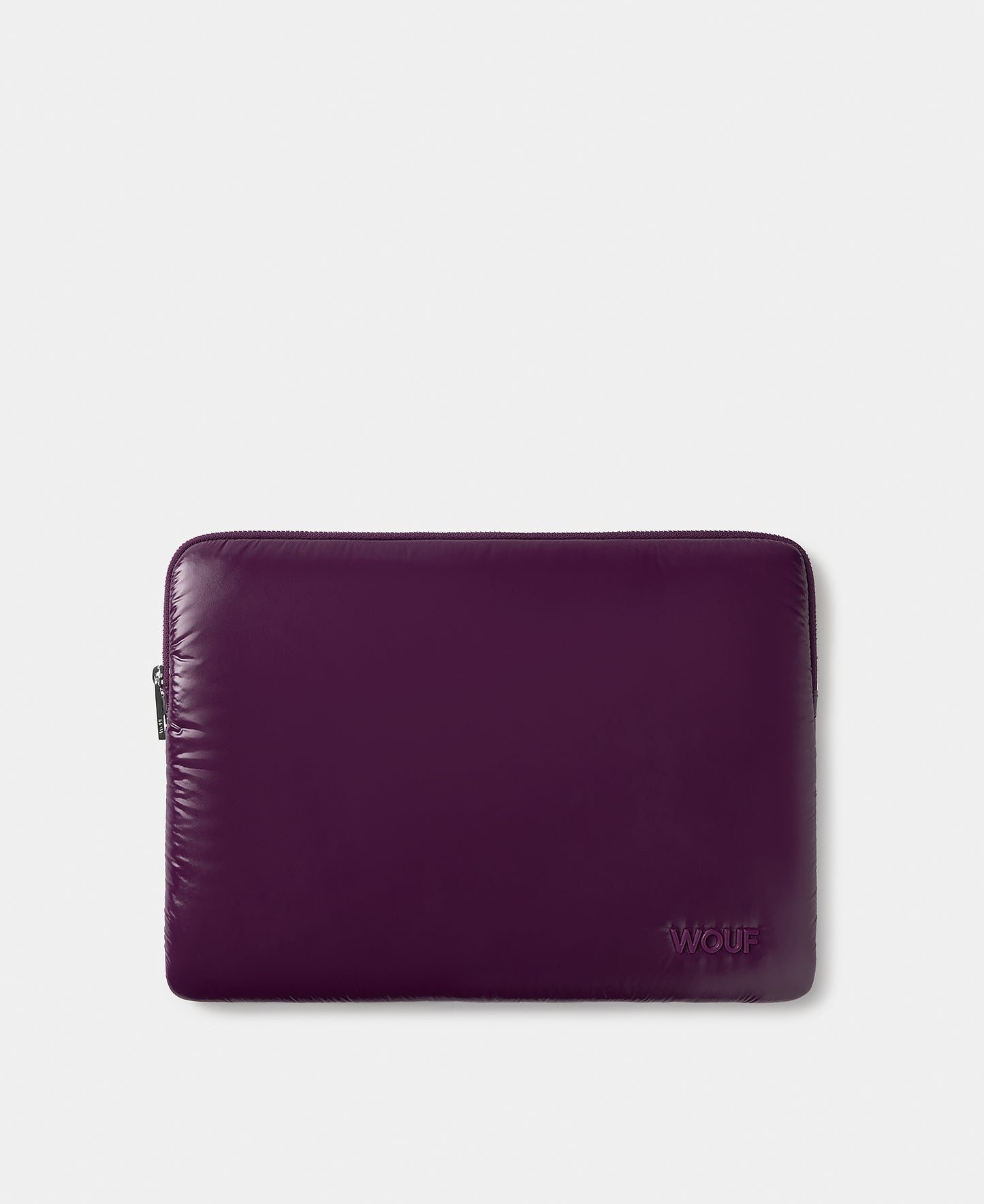 Funda para portátil 13-14 color ciruela con acabado brillante - Wouf