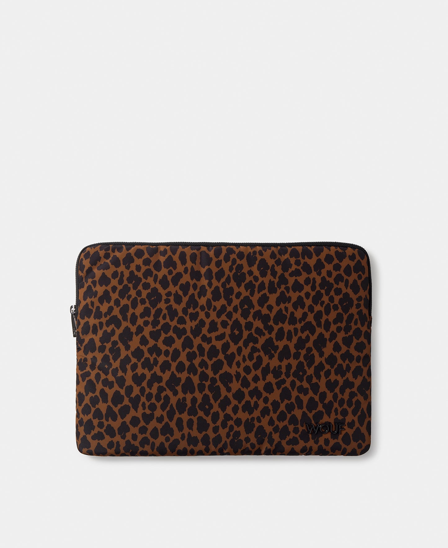 Funda para portátil 13-14 con estampado animal en tonos marrones y negros - Wouf