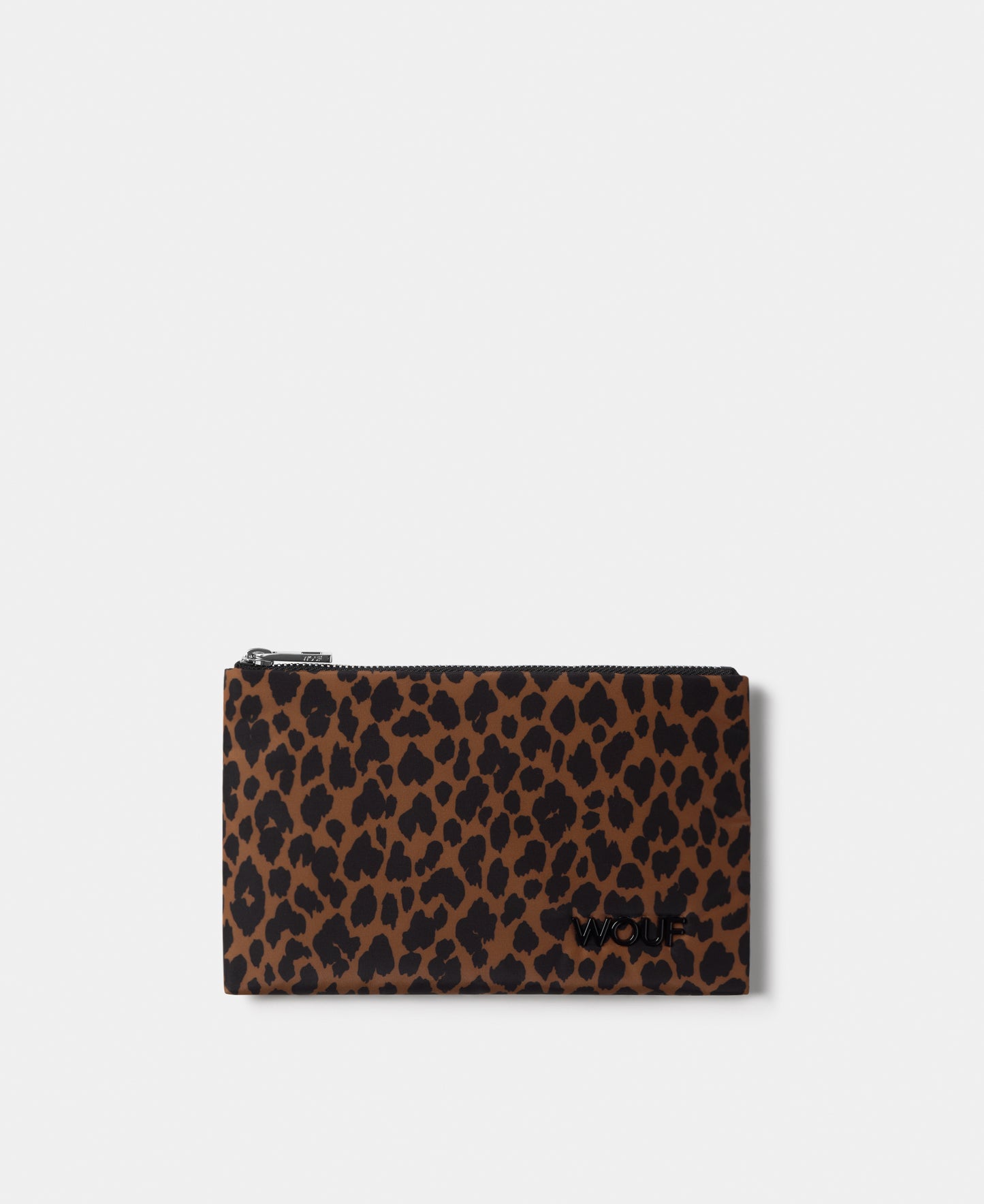 Pouch con estampado animal en tonos marrones y negros - Wouf